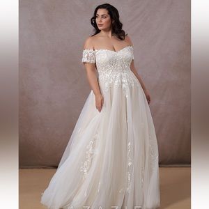 Azazie Rowe NWT wedding dress size 18